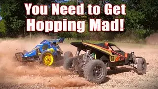 Get Hopping Mad! Tamiya Grasshopper & Rising Fighter RC Buggy Bash & Review