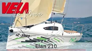 Prova Elan 210 a Porto Rose in Slovenia