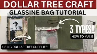Лайфхак Dollar Tree: изготовление сумок из искусственного глассина ЛЕГКО И ДЕШЕВО!