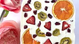 Dried Fruit Chocolate Bark- Easy DIY Chocolate Bark