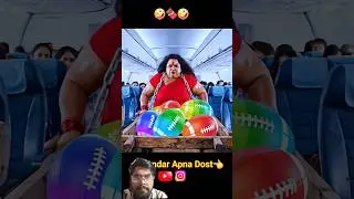 airhostess ke sath pagli mossi ka lafda ho gya #ai #comedy #funny #shorts #story