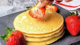 how to make pancakes without eggs and milk