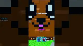 😱 CLASSIC DOGCAT в Bubble Gum Simulator INFINITY #roblox #роблокс #shorts #bgs