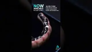 All on 4 Titanium bar #antlaradental #titanium #allon4dentalimplants #allon4implants