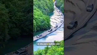 Lion gate floating bridge 🌉 | Engineering ka Misaaal ! #facts #engineeringmarvel #shortsfeed
