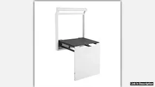 WallMounted Folding Shower Seat with Handrail Nonslip Pads Soft Cushion for Safety and Comfort Top