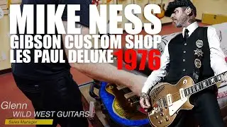 UNBOXING GIBSON CUSTOM SHOP MIKE NESS 1976 LES PAUL DELUXE & DEMO