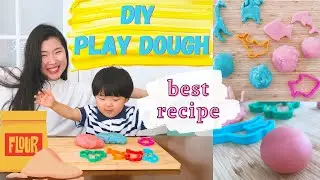 HOW TO MAKE PERFECT PLAY DOUGH (Best recipe!) - Without cream of tartar