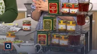 Connemara Kitchens 50ct Irish Teas & (2) 8oz Jars of Honey | QVC