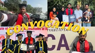 CA Convocation 2025 🎓 | Dream Came True | CA Final Journey