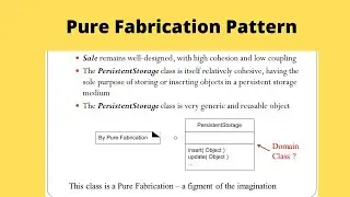 Pure Fabrication Pattern || Urdu Tutorial || OOAD