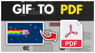 Как добавить анимированный GIF-файл в PDF (2025 FAST)