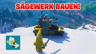S&auml;gewerk bauen in Fortnite Lego - Anleitung