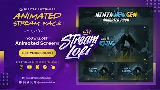 Boruto &mdash; Ninja New Gen themed stream overlay pack