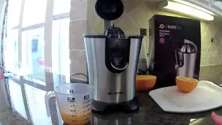 Eurolux Easy to Use Stainless steel Motorized Citrus Juicer Review, Super simple to use and clean