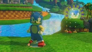LEGO Dimensions - Sonic the Hedgehog Free Roam Gameplay