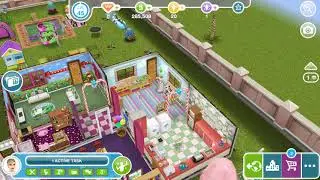 Perform Triple Pickle Flip Using A Diving Board In A Neighbor's Sims - Social Task - Sims Freeplay