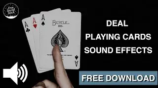 Deal Playing Cards Sound Effects