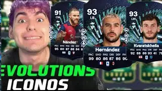 ESTE THEO HERNANDEZ EVOLUTION ES DIOS!! NUEVA EVOLUTION SERIE A PLUS EA FC 24
