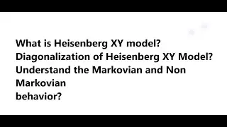 Diagonalization of Extended Heisenberg XY Model