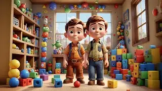 Baby Ben Makes a Tower | Building Song for Kids | Nursery Rhymes and Motor Skill Learning