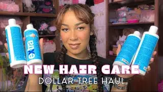 so much NEW hair care & can't believe I finally found viral items  | dollar tree haul | Alaskan Anna