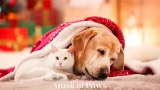 Merry Christmas Therapy Music for Dog & Cat🎄Dog & Cat Stress Relief Music, Calming Music for dog&cat