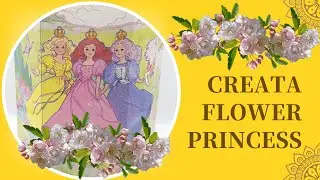 Unboxing Vintage 1980's Creata Flower Princess Laurelle Dolls Barbie Clone