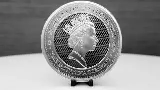 The East India Company: 1 pound silver BU Angel: Napoleon 2021 Saint Helena