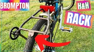 Минималистичная стойка H&H для складного велосипеда BROMPTON!