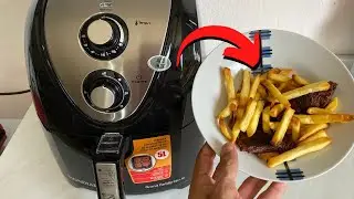 Testando Fritadeira sem &Oacute;leo AIR FRYER MONDIAL GRAND FAMILY 5L - Veja esse v&iacute;deo antes de comprar!!