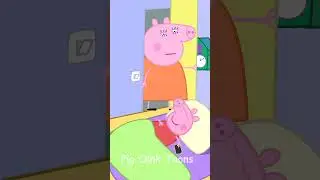 Caught in the Dark! 😱📱 animation #peppapig #parody   #darkhumor #doublage #lustig #gracioso