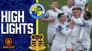 MATCH HIGHLIGHTS | Hawks 1 Cheshunt 1