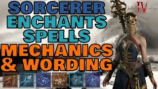 All Sorcerer ENCHANTMENTS/ SPELLS / SKILLS Wording and Values as of Patch 0.9 Server Slam Diablo 4