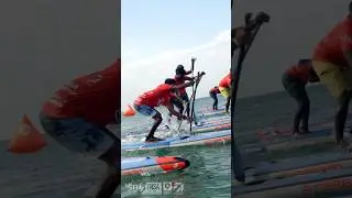 Palkbay SUP Challenge 2023 highlights from day 1 #suprace  #beach #sup #supracing
