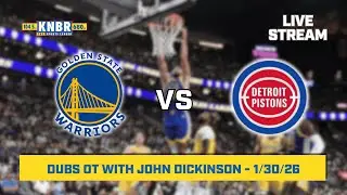 Steph exits with an injury, Warriors fall to the Pistons - Dubs OT w/ John Dickinson LIVE