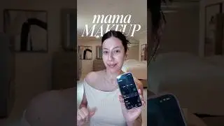 Mama Makeup under 7 minutes ⏰ #everydaymakeup #mamamakeup #weeklyvlog
