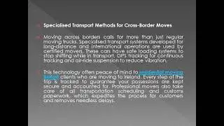 Affordable & Certified UK to Ireland House Removals Belfast