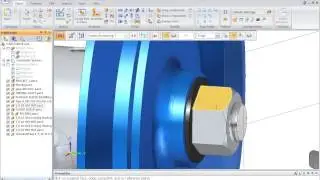 SOLID EDGE ST4 TUTORIAL - V-BELT DRIVE ASSEMBLY - PART 9/18 - WOODRUFF KEY