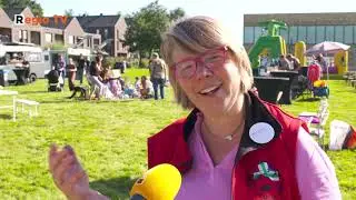 Dorpsfeest vol kleur & muziek; Harkstede, Scharmer en Woudbloem deden mee.