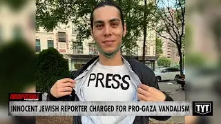 Innocent Jewish Journalist Charged With Hate Crimes For Filming Vandalism