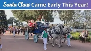 Santa Claus Visits Disney's EPCOT
