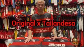 Comparando a Camisa Original do Flamengo com a Tailandesa