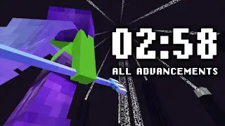 [2:58] Minecraft 1.16.1 All Advancements
