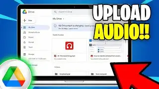 How To Upload Any Audio File To Google Drive (EASY)