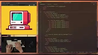ASMR Programming: Retro PC with CSS Animation