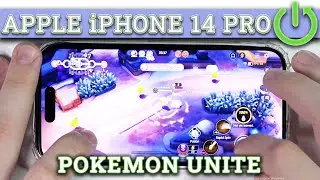 iPhone 14 PRO - Pokemon UNITE ❗️ Apple vs MOBA GAME | GAMING TEST 🚩| OLED 120Hz | A16 Bionic |iOS 16