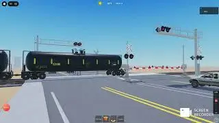 SJVR Bakersfield local trains passing through Campus Park Bakersfield ca in Roblox