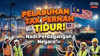 🚢 “Pelabuhan Malaysia Tidak Pernah Tidur – Inilah Nadi Perdagangan Negara!”