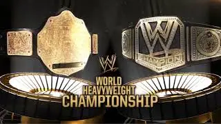 WWE Champion vs Word Heavyweight Champion Graphics